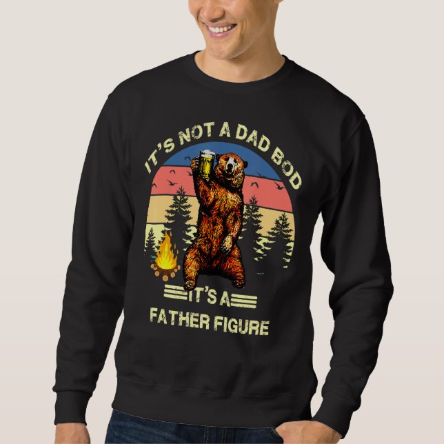 Sweatshirt Ce n'est pas un papa Bod C'est un père Figure 1 (Devant)