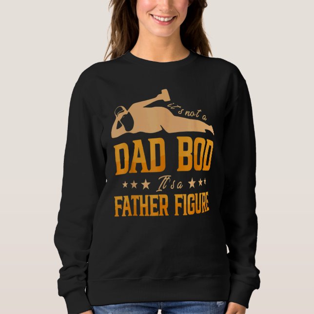 Sweatshirt Ce n'est pas un papa Bod C'est un père Figure 2 (Devant)