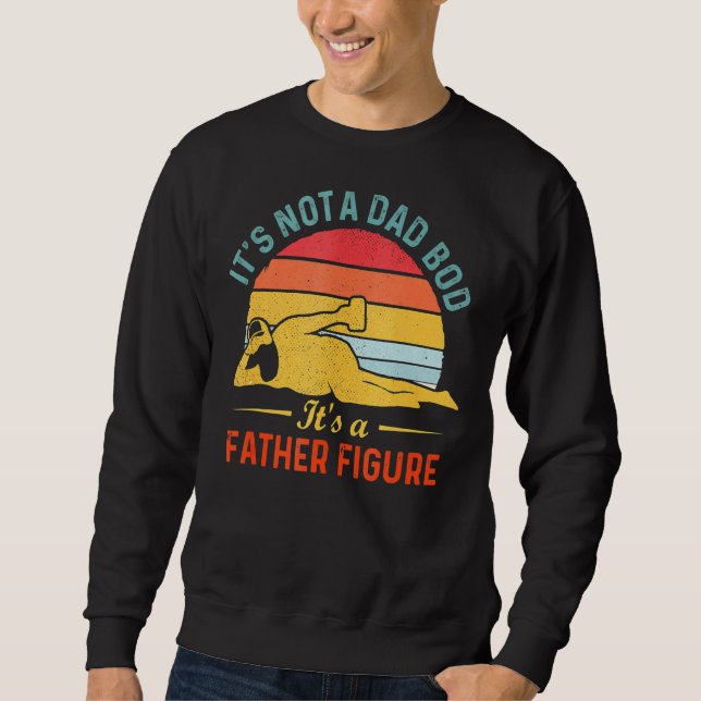 Sweatshirt Ce n'est pas un papa Bod C'est un père Figure 32 (Devant)
