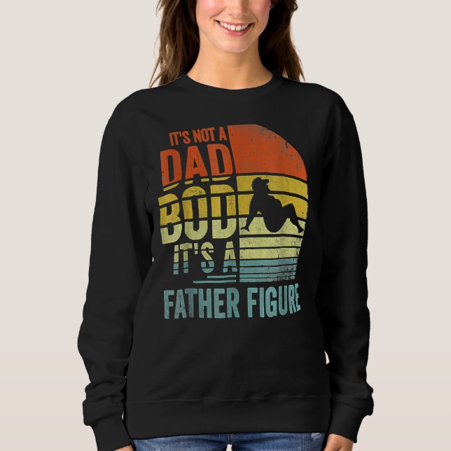 Sweatshirt Ce n'est pas un papa Bod C'est un père Figure Fath (Devant)