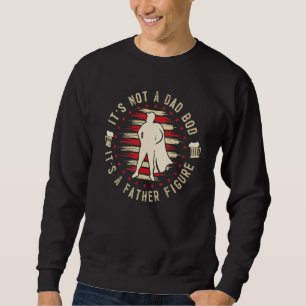 Sweatshirt Ce n'est pas un papa Bod C'est un père Figure Homm