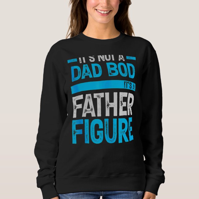 Sweatshirt Ce n'est pas un papa Bod C'est un père Figure Joye (Devant)