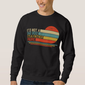 Sweatshirt Ce n'est pas un papa Bod C'est un père Figure Vint