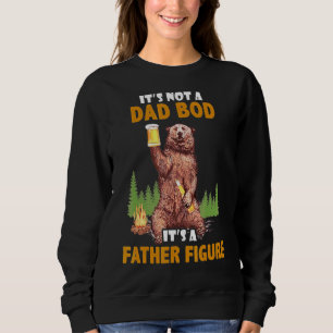Sweatshirt Ce n'est pas un papa Bod C'est un père Figure Vint