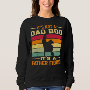 Sweatshirt Ce n'est pas un papa Bod C'est un père Figure Vint