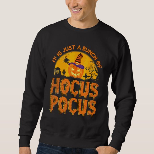 Sweatshirt Ce N'est Qu'un Tas De Hocus Pocus  Citation Heureu (Devant)