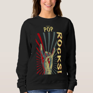 Sweatshirt Ce Pop Rocks Vintage Retro Concert les années 70 8