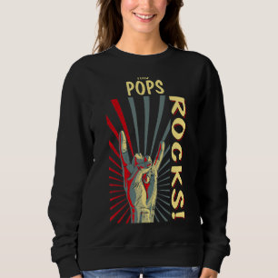 Sweatshirt Ce Pops Rocks Vintage Retro Concert les années 70