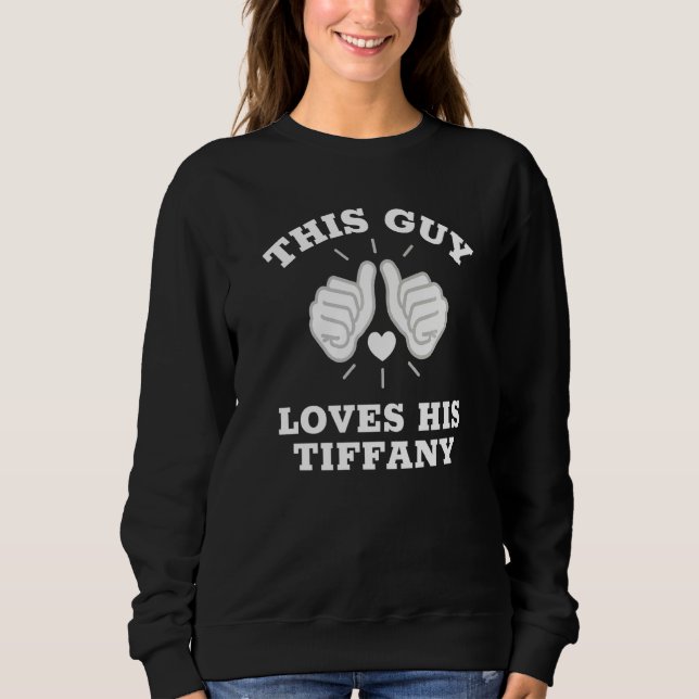 Sweatshirt Ce Type Aime Sa Tiffany (Devant)