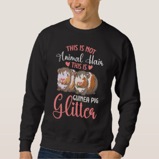 Sweatshirt Ceci n'est pas poil d'animal   Cobaye pomme de ter