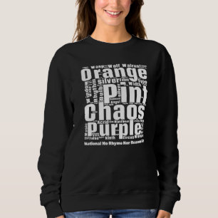 Sweatshirt Célébration de la Journée nationale sans rime ni r