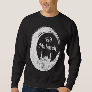 Sweatshirt Célébration de la mosquée Eid Alfitr Mubarak Karee