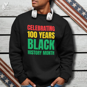 Sweatshirt Célébration du centenaire du Mois de l'histoire de