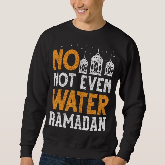 Sweatshirt Célébration Islamique Musulmane Pas Même Ramad D'E (Devant)
