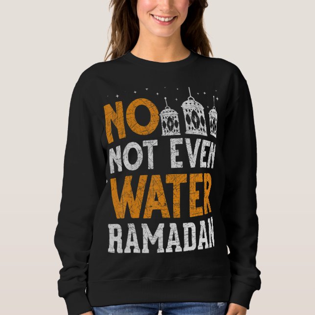 Sweatshirt Célébration Islamique Musulmane Pas Même Ramad D'E (Devant)