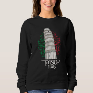 Sweatshirt Célèbre monument italien Tour penchée de Pise