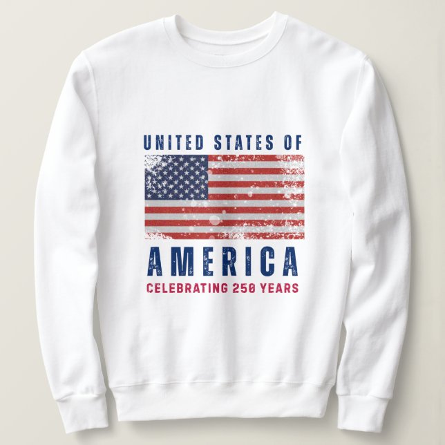 Sweatshirt Célébrer 250 Ans (Design devant)