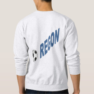 Sweatshirt cendre dos homme DESIGN OREGON SPORT