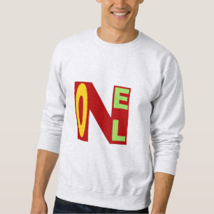 Sweatshirt cendre homme DESIGN NOEL