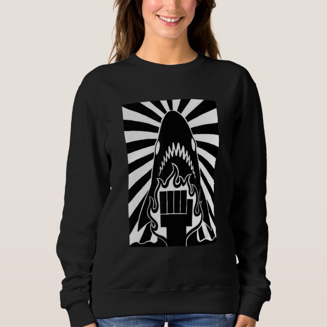 Sweatshirt Centre de poinçonnage de requins Scp Foundation (Devant)