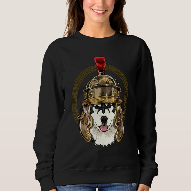 Sweatshirt Centurion Alaskan Malamute Ancient Rome Roman Empi (Devant)