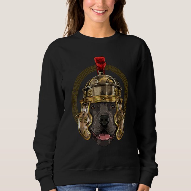 Sweatshirt Centurion American Pit Bull Terrier Ancien Rome R (Devant)