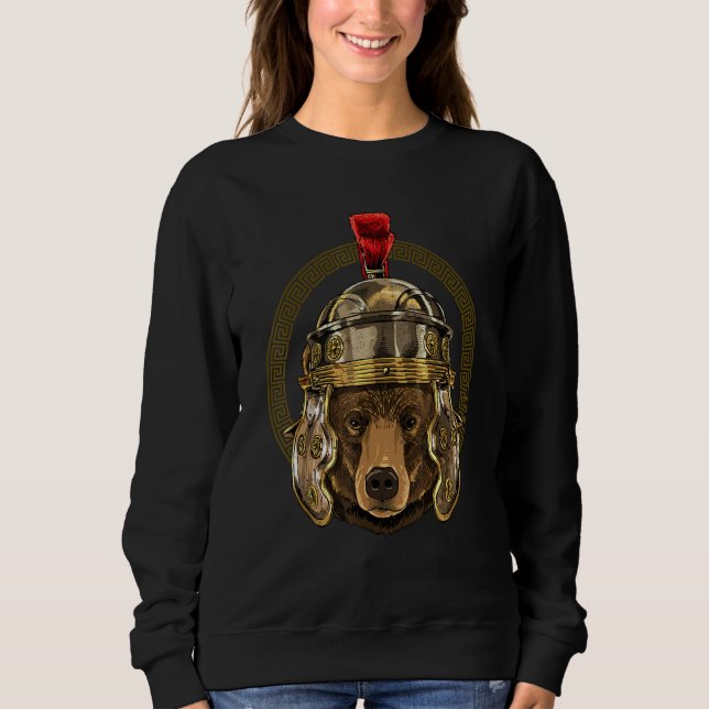 Sweatshirt Centurion Cow of Ancient Rome Roman Empire Animal  (Devant)