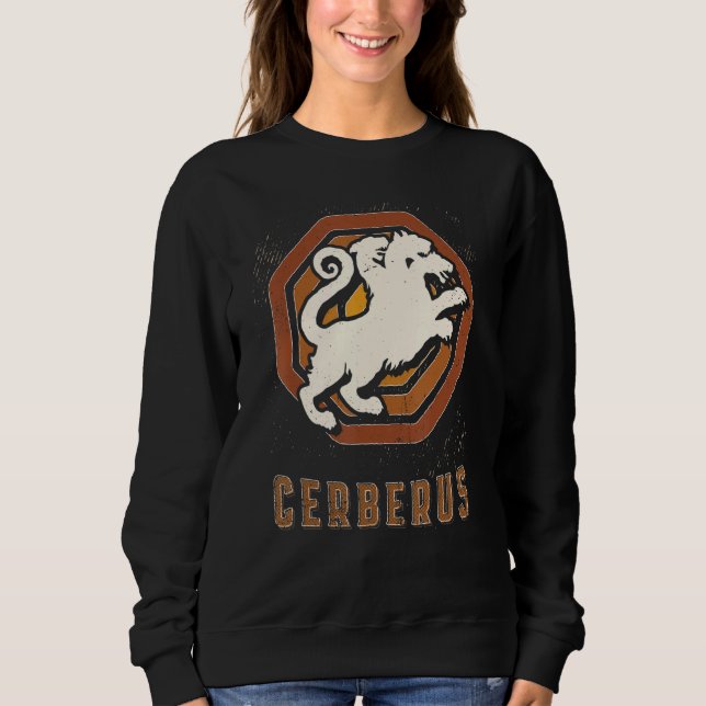 Sweatshirt Cerberus Vintage Rétro Amour Classique (Devant)