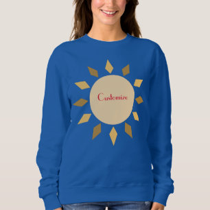 Sweatshirt Cercle solaire géométrique Thunder_Cove  