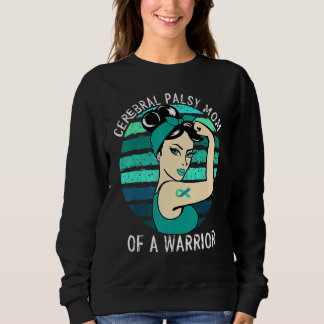 Sweatshirt Cérébral Palsy Vêtements Maman D'Un Guerrier Céréb