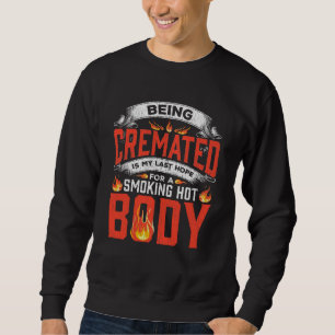 Sweatshirt Cérémonie Mortician Crempé par le corps chaud C