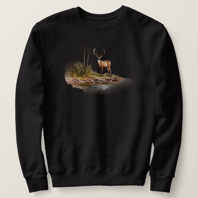 Sweatshirt cerf (Design devant)