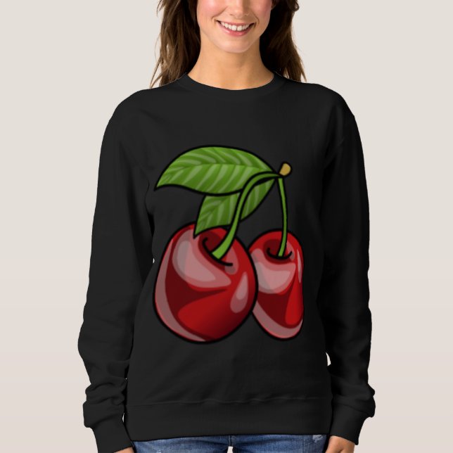Sweatshirt Cerises (Devant)