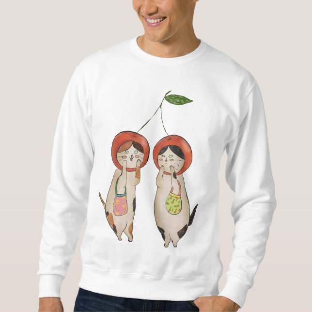 Sweatshirt Cerises de viande (Devant)