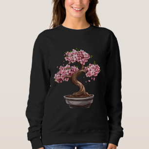 Sweatshirt Cerisier en fleurs Bonsai japonais Sakura Bonsai