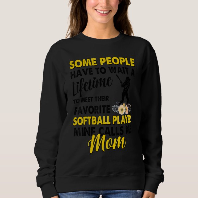 Sweatshirt Certaines Personnes Attendent Une Vie Pour Rencont (Devant)