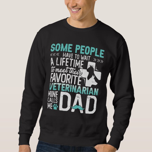 Sweatshirt Certaines Personnes Doivent Attendre De Rencontrer (Devant)