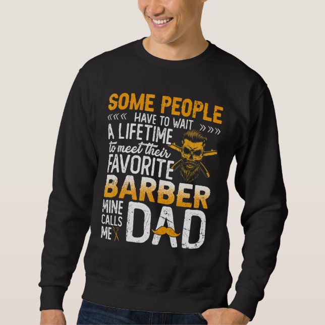 Sweatshirt Certaines Personnes Doivent Attendre De Rencontrer (Devant)