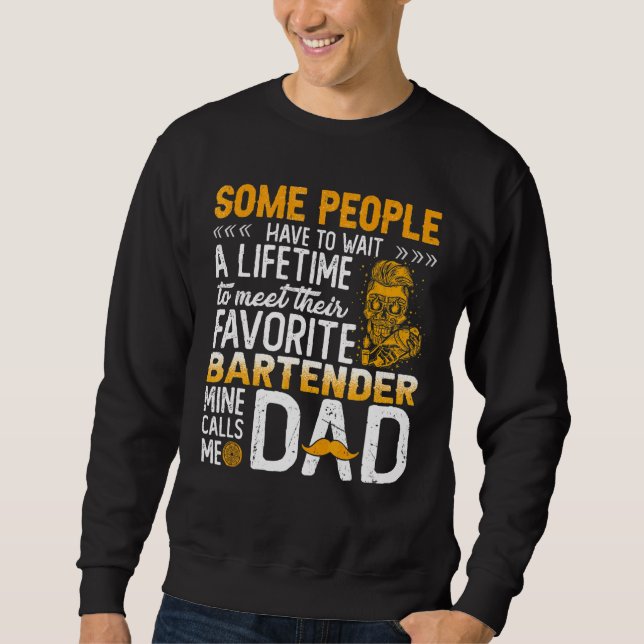 Sweatshirt Certaines Personnes Doivent Attendre De Rencontrer (Devant)