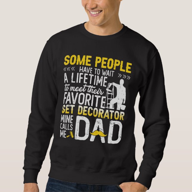 Sweatshirt Certaines Personnes Doivent Attendre De Rencontrer (Devant)