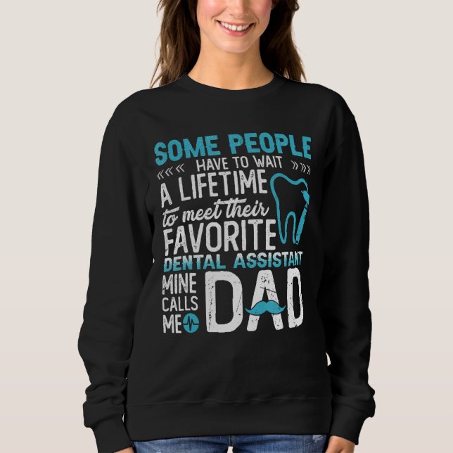 Sweatshirt Certaines Personnes Doivent Attendre De Rencontrer (Devant)