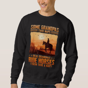 Sweatshirt Certains papas font des siestes de vrais papas à c