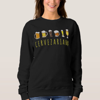 Sweatshirt Cervezariano Bière Mexicaine Cerveza