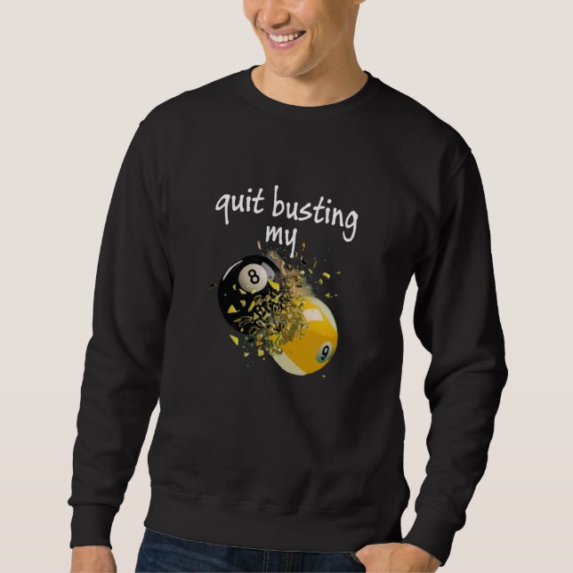 Sweatshirt Cesse Artistique Poser Mes Boules (Devant)