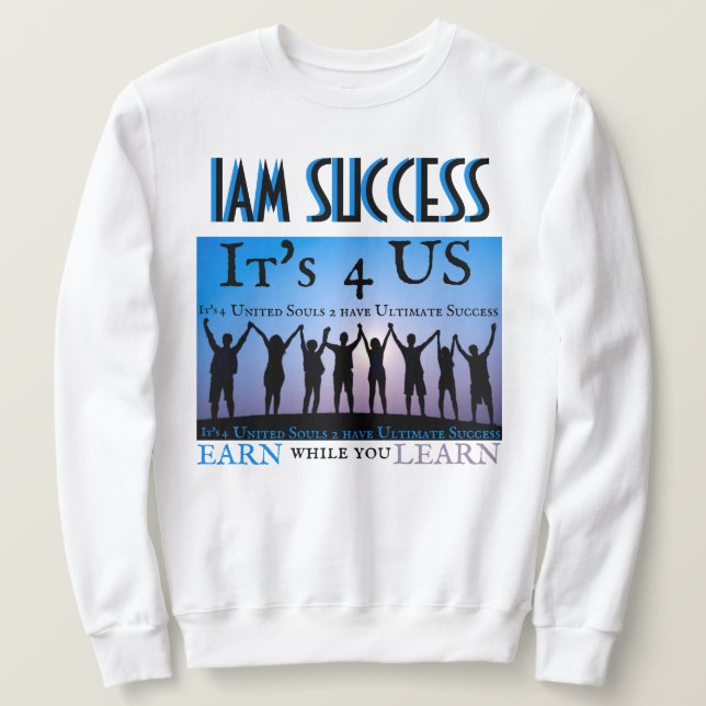 SWEATSHIRT C'EST 4 US (Design devant)