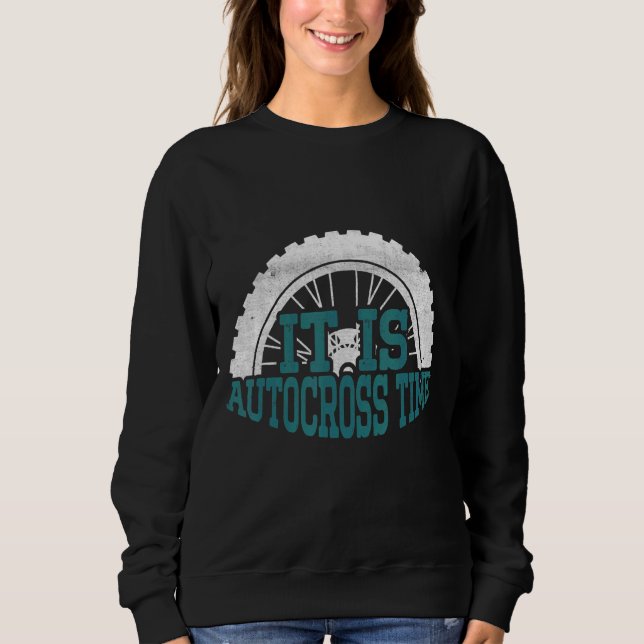 Sweatshirt C'Est Autocross Time I Cone Racing Autocross (Devant)