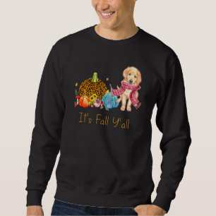 Sweatshirt C'est Automne Y'all Golden Retriever Chien Fall Sc