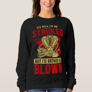 Sweatshirt C'est bien d'être traqué Racing Mens Drag Race