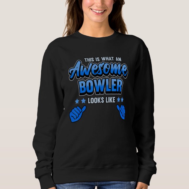Sweatshirt C'Est Ce Qu'Un Boulangeur Awesome Ressemble À Stri (Devant)