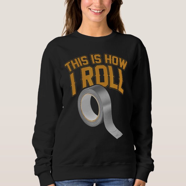 Sweatshirt C'Est Comme Ça Que Je Lance Des Bandes Baguées Sti (Devant)
